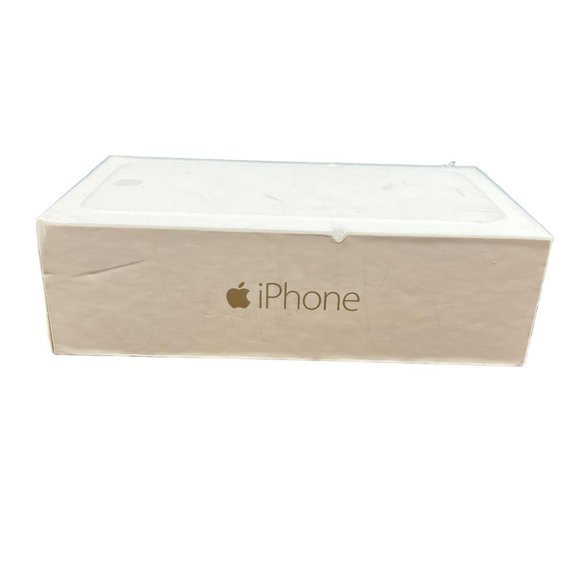 Apple iPhone 6 Gold Phone Empty Storage Box White Original Replacement 64GB - Picture 1 of 6